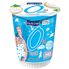 โยเกิร์ตรสธรรมชาติ DUTCHIE รสธรรมชาติ สูตรไขมัน 0%