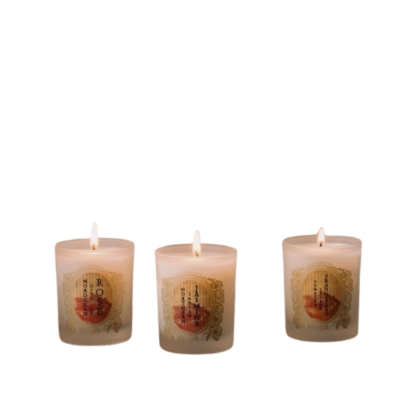 Aromatic Petite Glass Candle 2