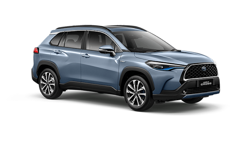 รถยนต์ SUV รุ่น Corolla Cross Hybrid Premium Safety 1