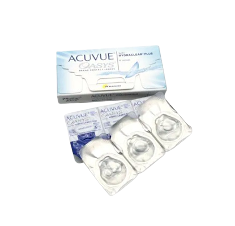 คอนแทคเลนส์ Acuvue Oasys With Hydraclear Plus 2