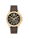 MICHAEL KORS นาฬิกา Michael Kors สำหรับผู้ชาย รุ่น Oversized Brecken Logo and Gold-Tone Watch 1