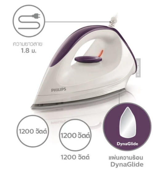 Dry Iron 1 เตารีดแห้ง 3