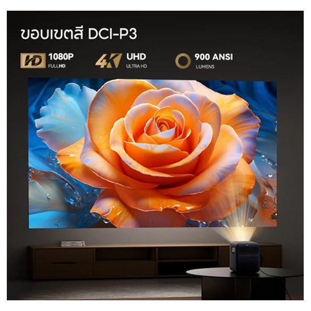 โปรเจคเตอร์ ขนาดพกพา รุ่น Mozart 1 Pro 2