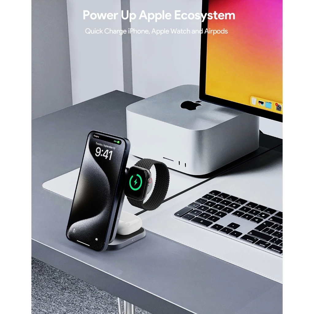 แท่นชาร์จไร้สาย รุ่น MagFusion Z 2