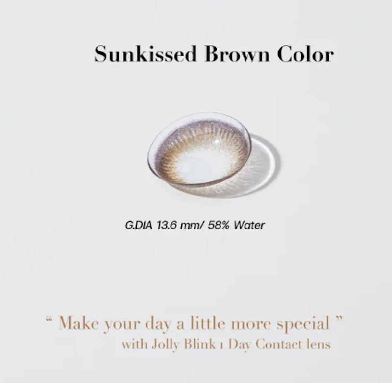คอนแทคเลนส์รายวัน Sunkissed Brown 2