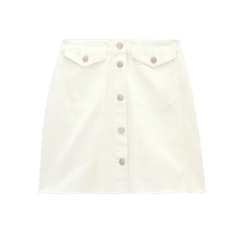 กระโปรงยีนส์ รุ่น Twin Pocket Buttoned Skirt