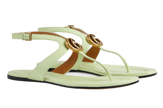 รองเท้าผู้หญิง GUCCI รุ่น Women's Double G Thong Sandal 3