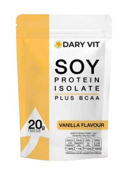 Soy Protein Isolate Plus BCAA Vanilla Flavor 1