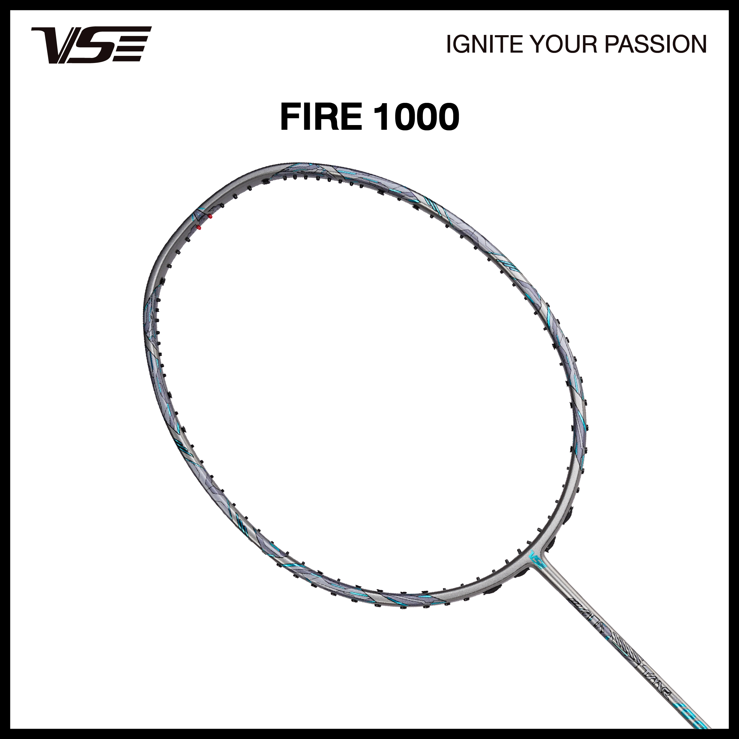 ไม้แบดมินตัน Fire 1000 Series 3