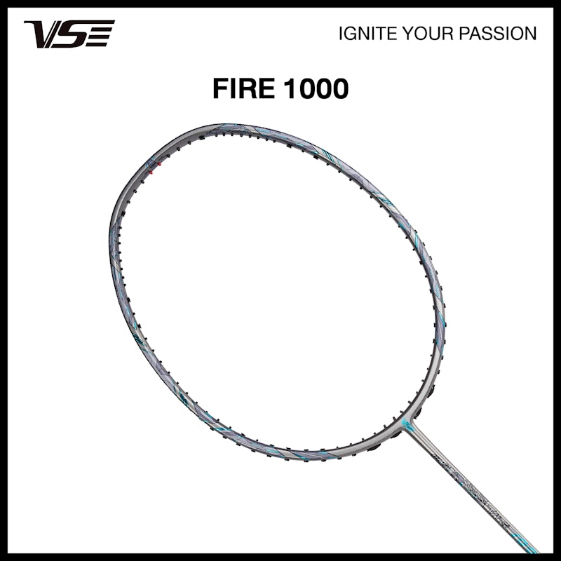 ไม้แบดมินตัน Fire 1000 Series 3