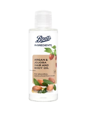 Ingredients Argan & Jojoba Hair And Body Oil 1