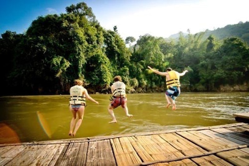 ที่พักกาญจนบุรี ริมน้ำ ริเวอร์แคว จังเกิ้ลราฟท์ รีสอร์ท 3