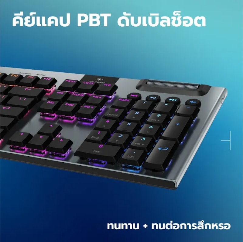 X LIGHTSPEED Low-Profile Wireless Gaming Keyboard 3