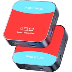 Type-c Capture Card & Docking Station 2-In-1