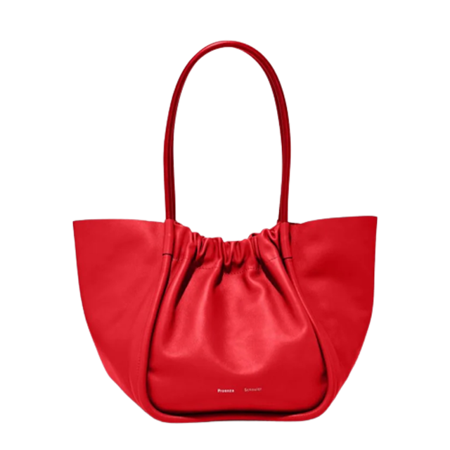 กระเป๋า Proenza Schouler  รุ่น Large Raffia Tobo Tote 1