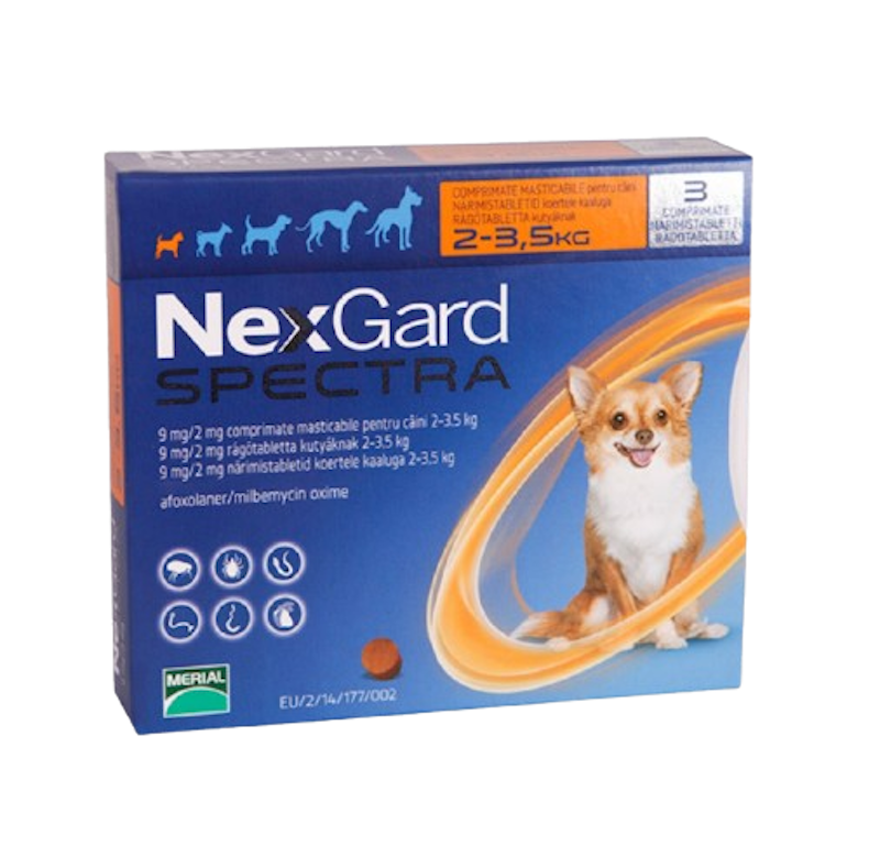 ยาเม็ดกำจัดเห็บหมัด Chewable Tablets For Dog 1