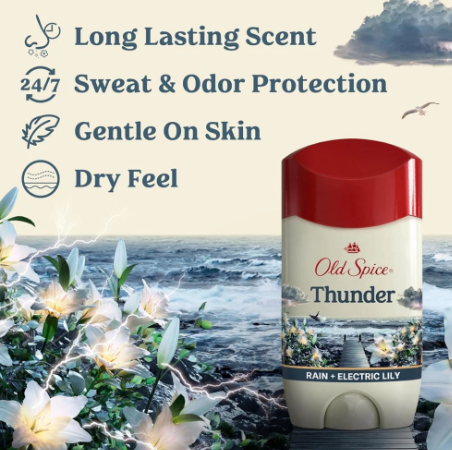 โรลออน กลิ่น Thunder (Anti-Perspirant & Deodorant) 2