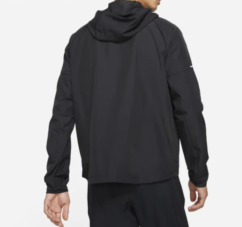 เสื้อแจ็กเก็ตวิ่งผู้ชาย รุ่น Repel Miler Running Jacket - Black 3