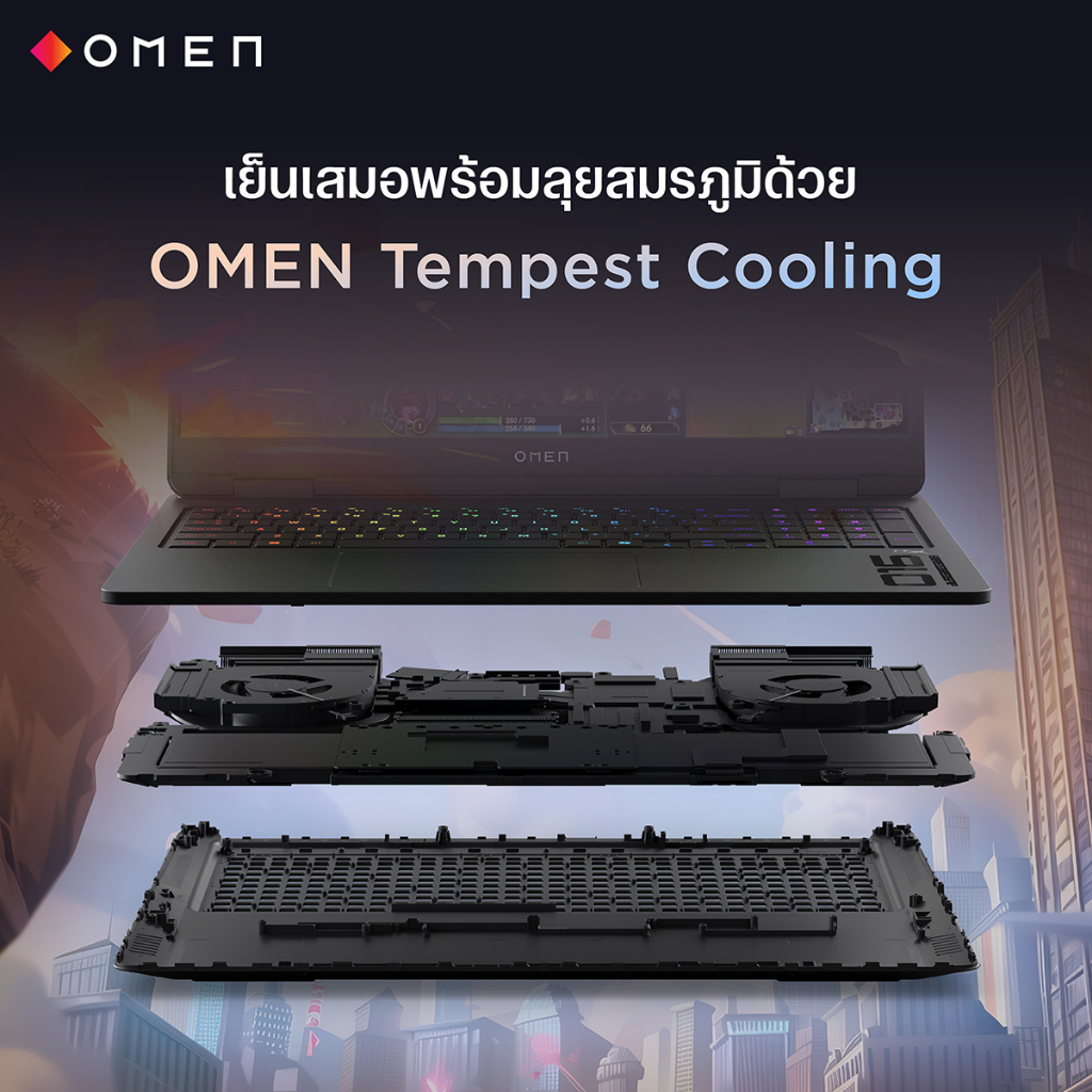 โน๊ตบุ๊ค OMEN 16" Gaming Laptop  3