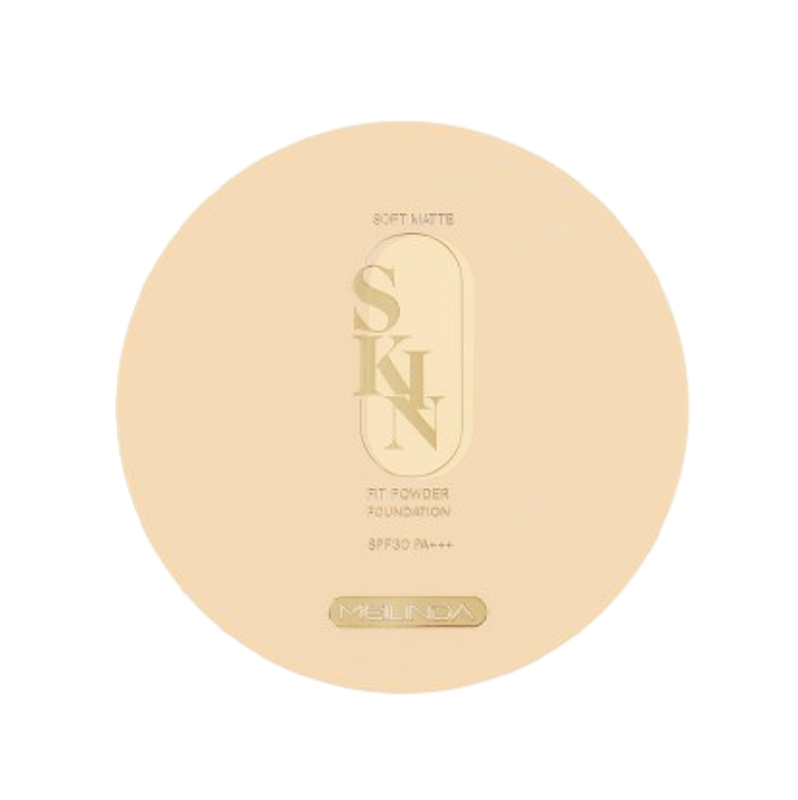 รองพื้น ถูกและดี Soft Matte Skin Fit Powder Foundation 1