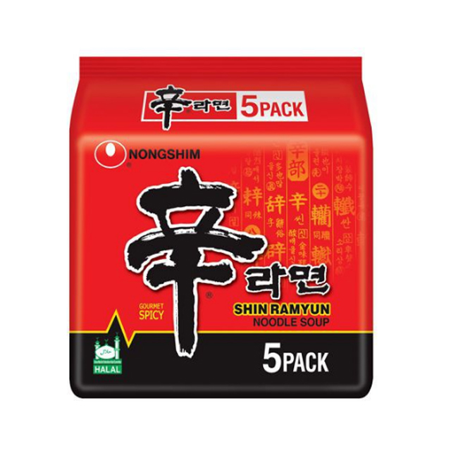 มาม่าเกาหลี NongShim รสเผ็ดเห็ดหอม 2