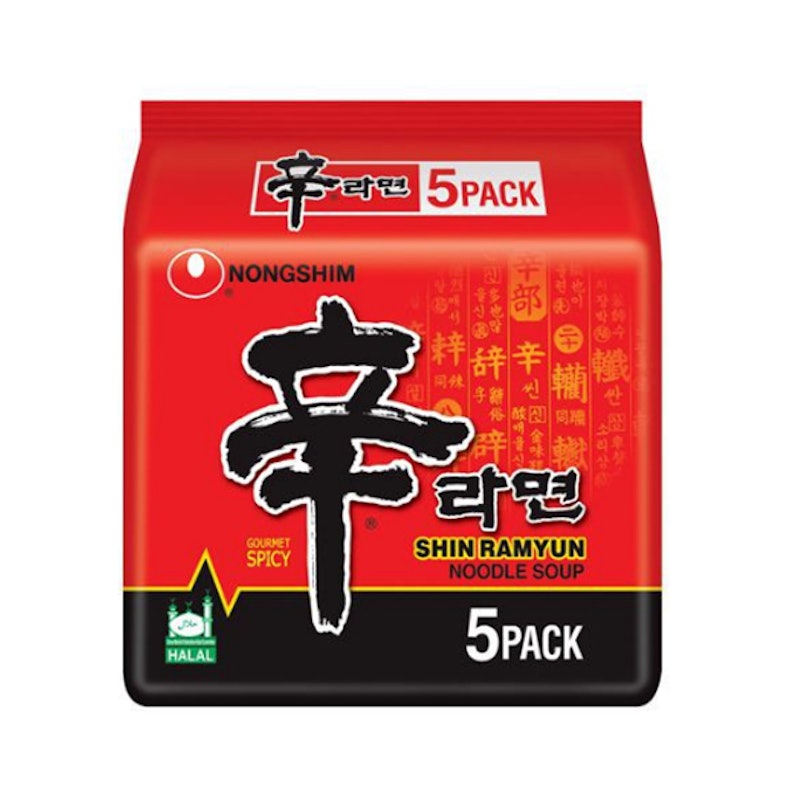 มาม่าเกาหลี NongShim รสเผ็ดเห็ดหอม 2