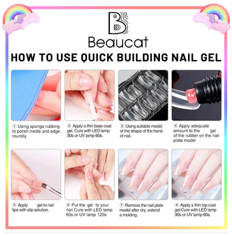 ชุดต่อเล็บเจล Sun mini + Polygel 2