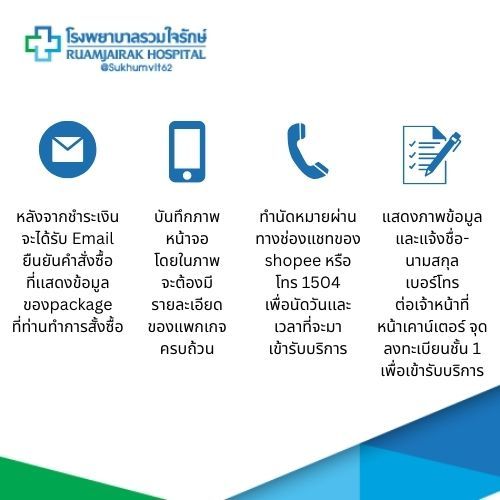 โปรแกรมตรวจสุขภาพ Healthy All Around 3