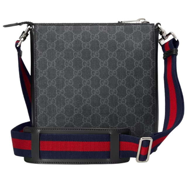 กระเป๋า Gucci ผู้ชาย รุ่น GG Black Small Messenger Bag 2