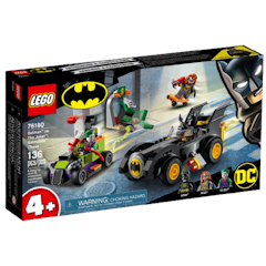 ตัวต่อเสริมทักษะสำหรับเด็ก Batman vs The Joker Batmobile Chase