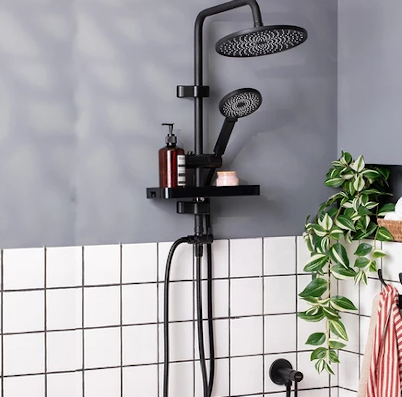 RAIN SHOWER RA BLACK-BLACK 2