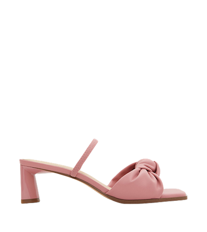 รองเท้าส้นเตี้ย รุ่น Wigoveth Square Toe Mid Heeled Sandals 1