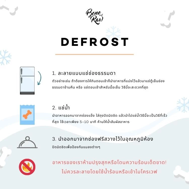 อาหารบาร์ฟ (สุนัข) สูตรเนื้อวัวผสมเป็ด Beef x Duck Formula 2
