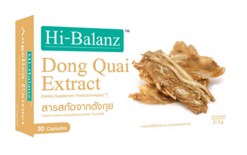 สมุนไพรจีน Dong Quai Extract Plus Vitamin C 1
