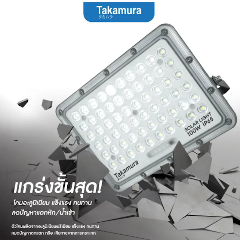 ไฟโซล่าเซลล์ รุ่น 100W 2