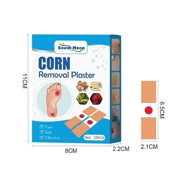 ยาทาตาปลา South Moon Corn Removal Plaster