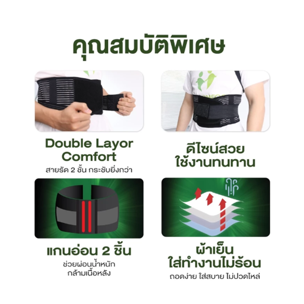 เสื้อพยุงหลัง Body Boost Posture Support 2
