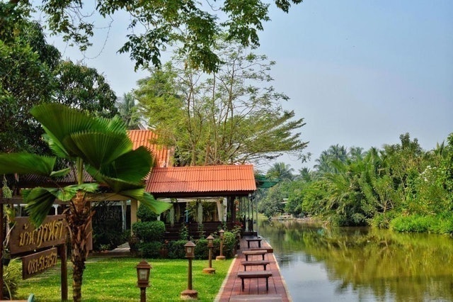 ที่พักอัมพวา Baan Kornnara Resort 3
