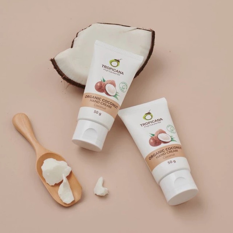 ครีมน้ำมันมะพร้าว บำรุงมือ Tropicana Coconut Hand Cream 2