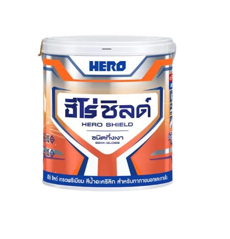 สีทาบ้าน Shield Acrylic Premium Grade For Exterior & Interior 1