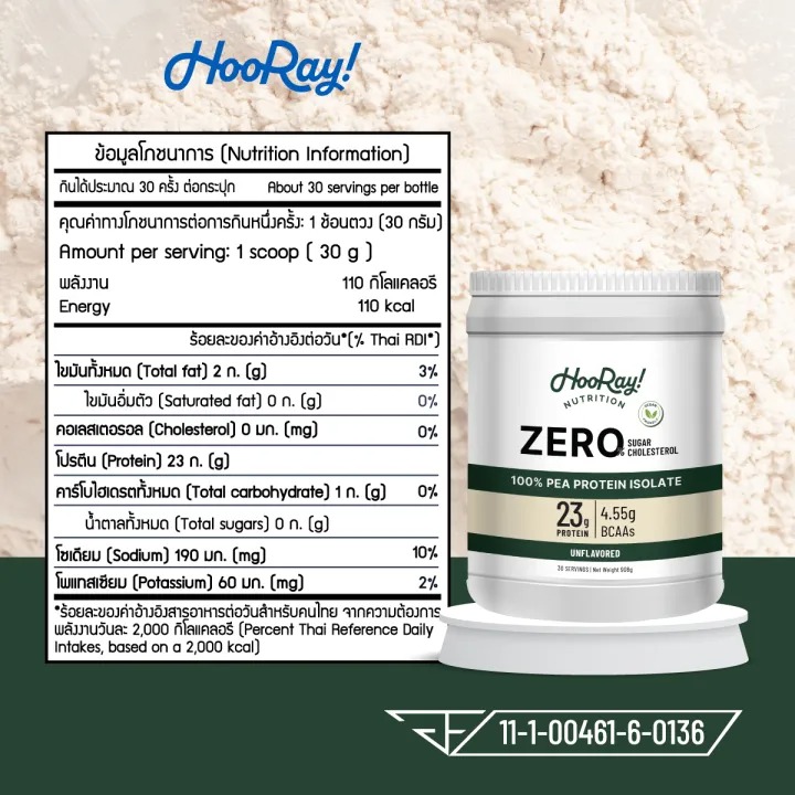 โปรตีนพืช PEA Protein Isolate 3