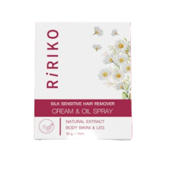 Silk Sensitive Hair Remover Cream & Oil Spray