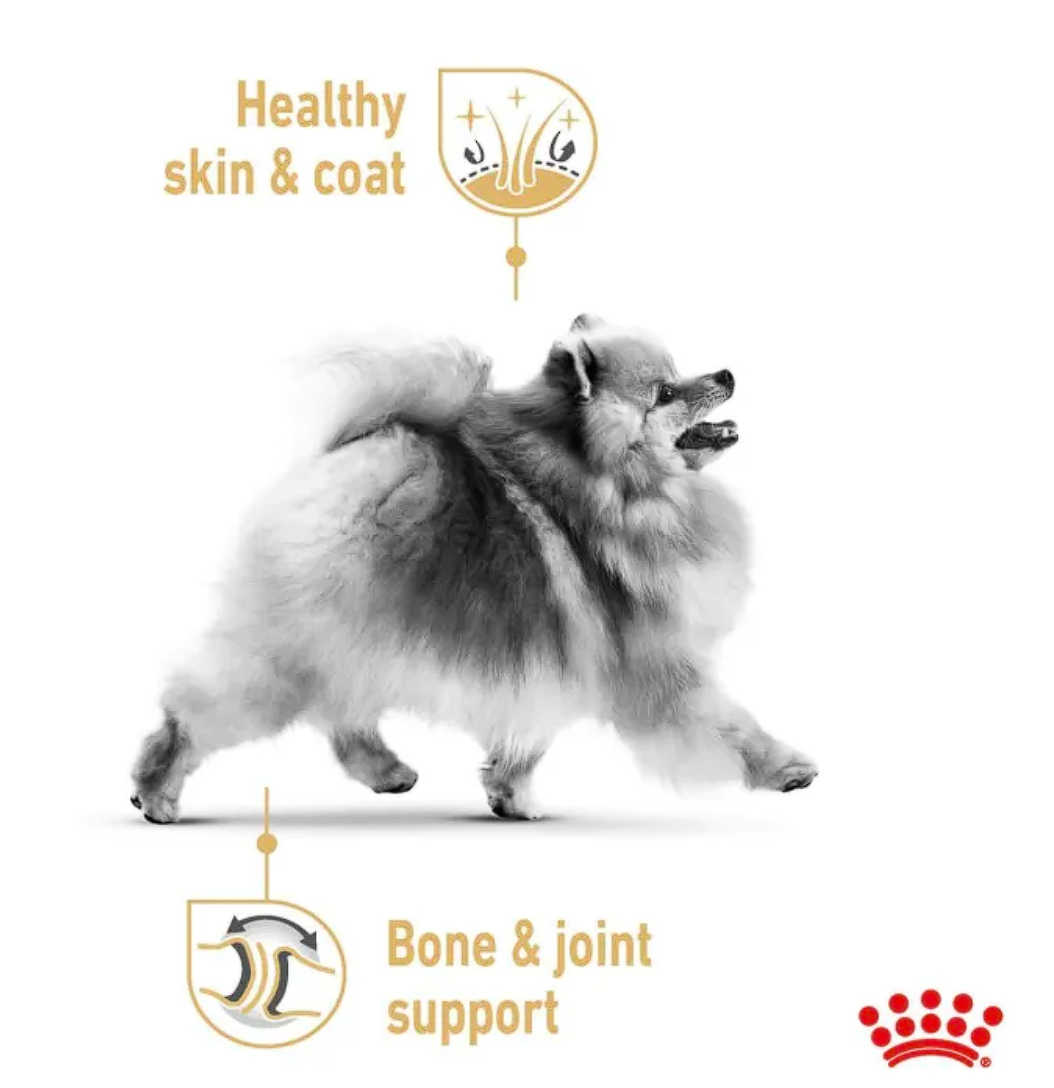 อาหารเม็ดสุนัขโต พันธุ์ปอมเมอเรเนียน Pomeranian Adult 3