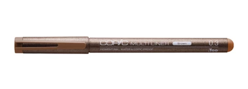 Multiliner ปากกาตัดเส้น 1