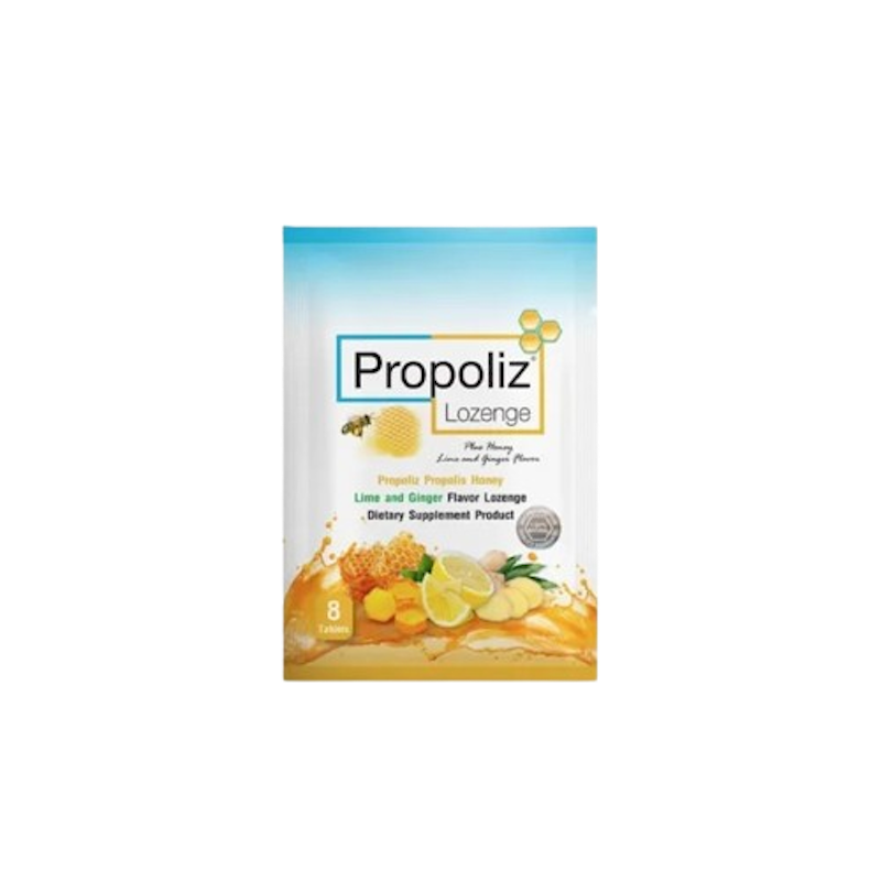 Lozenge Plus ยาอมรสน้ำผึ้ง มะนาว และขิง 1