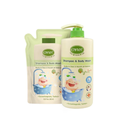 Organic Plus Shampoo & Body Wash Foam Mousse