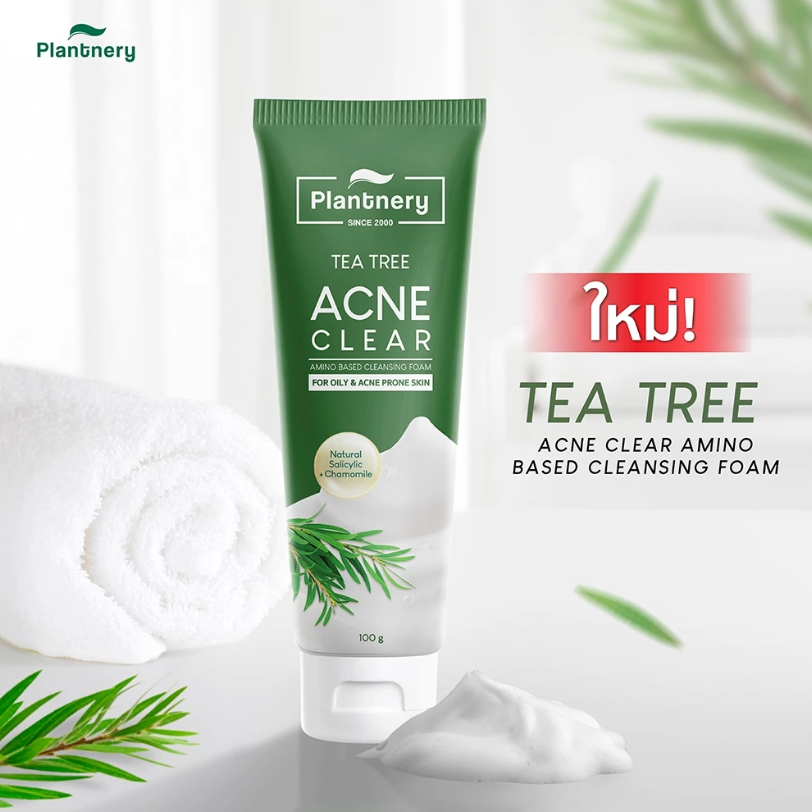 Tea Tree Acne Clear Amino Based Cleansing Foam 3