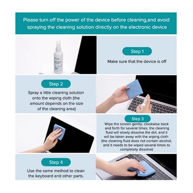 ชุดทำความสะอาด Screen Cleaning Kit 3