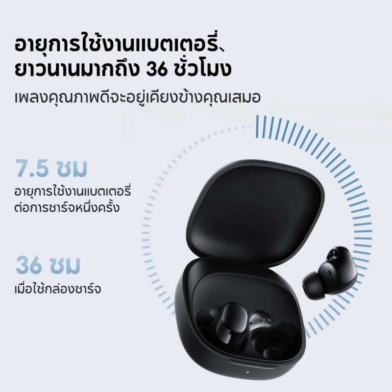 หูฟังบลูทูธไร้สาย รุ่น Redmi Buds 6 Play 3