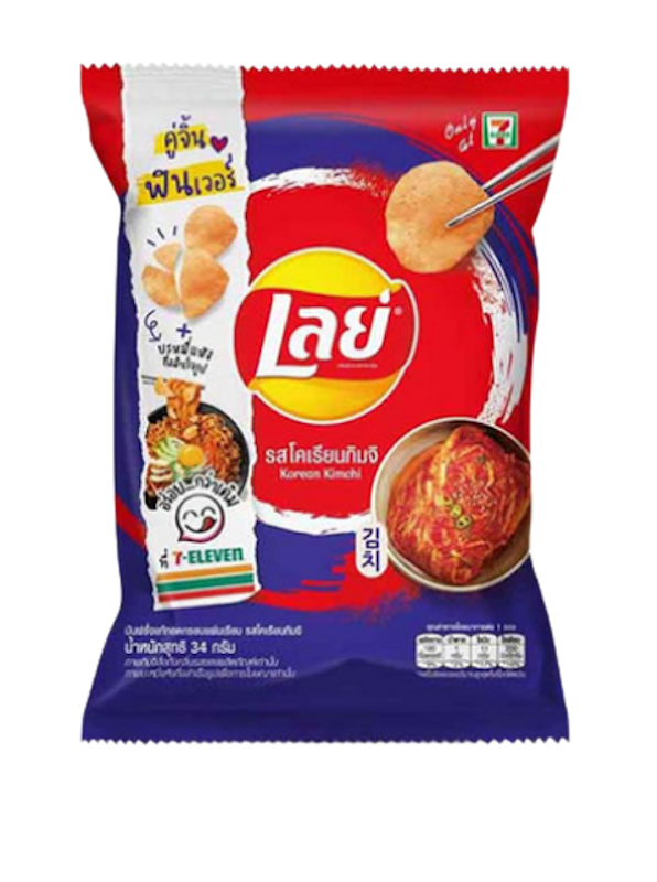 อาหารเกาหลีในเซเว่น เลย์คลาสสิค รสโคเรียนกิมจิ 1